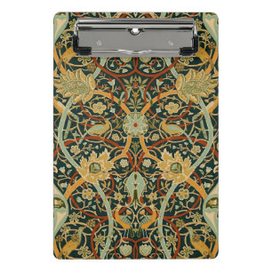 William Morris Persian Oriental Carpet Art Mini Clipboard
