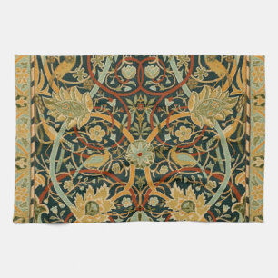 William Morris Persian Oriental Carpet Art Tea Towel