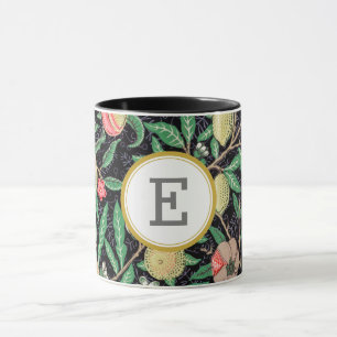 William Morris PERSONALIZED INITIAL Mug