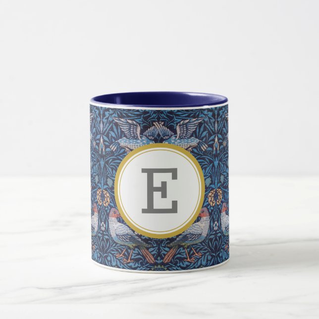 William Morris PERSONALIZED INITIAL Mug (Center)