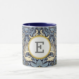 William Morris PERSONALIZED INITIAL Mug