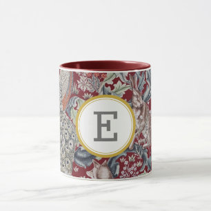William Morris PERSONALIZED INITIAL Mug