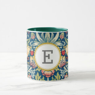 William Morris PERSONALIZED INITIAL Mug