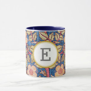William Morris PERSONALIZED INITIAL Mug