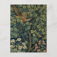 William Morris Pheasant Bird Tree Woodland