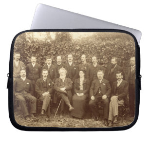 William Morris, photographed with the Staff at Kel Laptop Sleeve