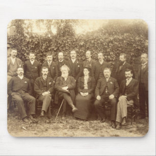 William Morris, photographed with the Staff at Kel Mouse Pad