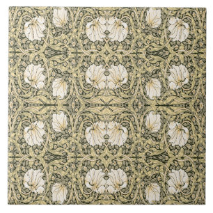 William Morris Pimpernel Beige Ceramic Tile