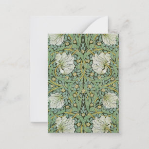 William Morris - Pimpernel Card