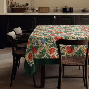 William Morris Pimpernel colourful vibrant colours Tablecloth