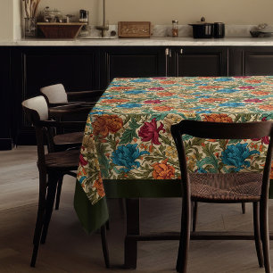 William Morris Pimpernel colourful vibrant colours Tablecloth