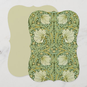 William Morris Pimpernel Floral Blue Wallpaper