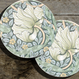 William Morris Pimpernel Floral Design Coaster