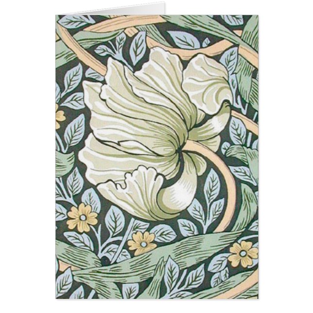 William Morris Pimpernel Floral Wallpaper (Front)