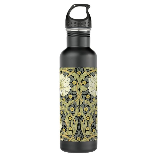 William Morris Pimpernel Floral Wallpaper 710 Ml Water Bottle (Front)