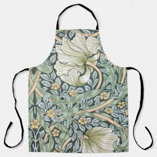 William Morris Pimpernel Floral Wallpaper Apron