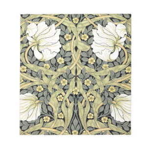 William Morris Pimpernel Floral Wallpaper Notepad