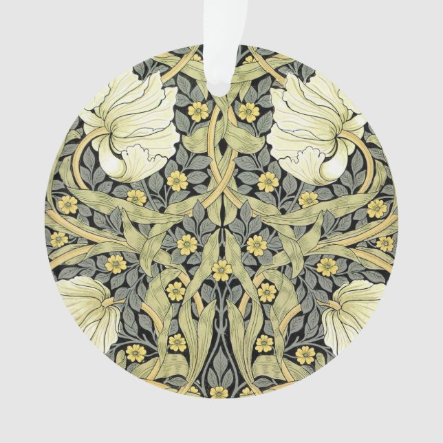 William Morris Pimpernel Floral Wallpaper Ornament (Front)