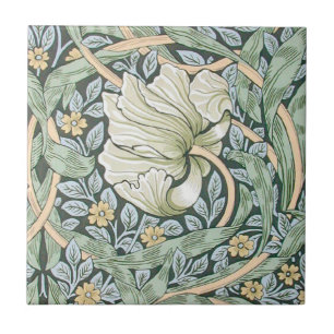 William Morris Pimpernel Floral Wallpaper Tile