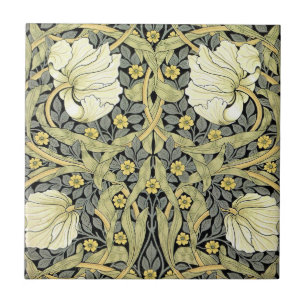 William Morris Pimpernel Floral Wallpaper Tile