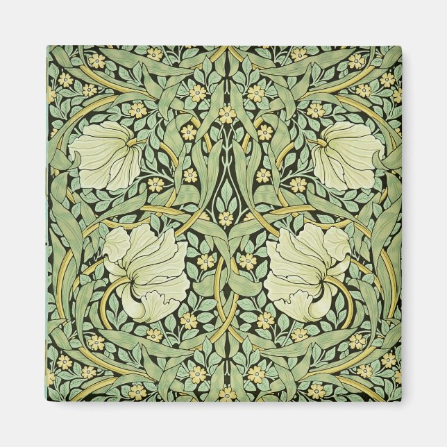 William Morris, Pimpernel in Green, Magnet (Front)