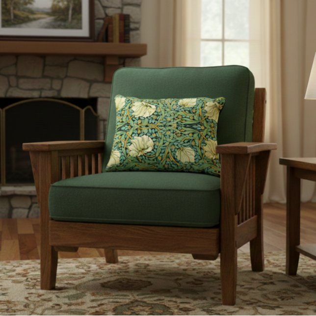 William Morris Pimpernel Mission Style Decorative Cushion (Creator Uploaded)