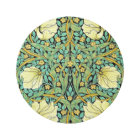 William Morris Pimpernel Mission Style Round Rug