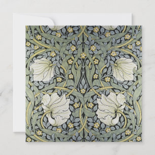 William Morris - Pimpernel  Pattern Design Holiday Card