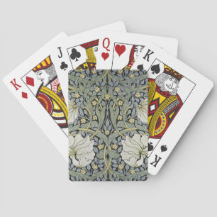 William Morris - Pimpernel  Pattern Design Playing Cards