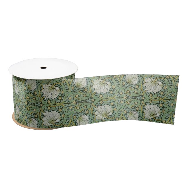 William Morris - Pimpernel Satin Ribbon (Spool)