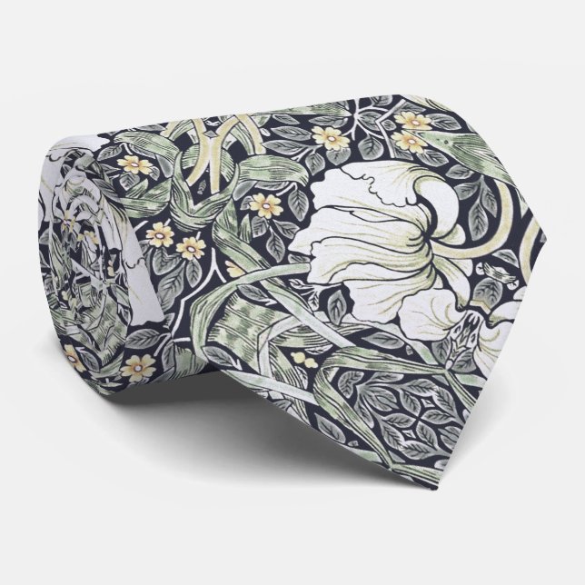 William Morris Pimpernel  Tie (Rolled)