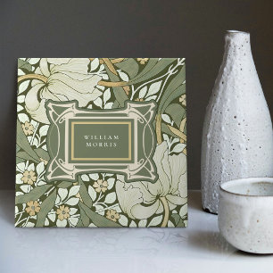 William Morris Pimpernel Vintage Pattern Ceramic Tile