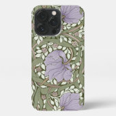 William Morris Pimpernel Vintage Pattern iPhone Ca iPhone Case (Back)