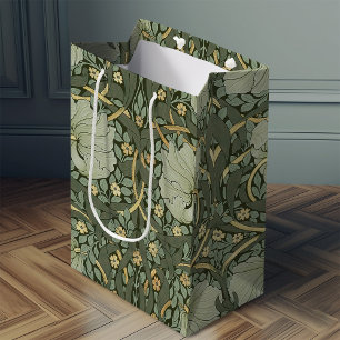 William Morris Pimpernel Vintage Pattern Medium Gi Medium Gift Bag