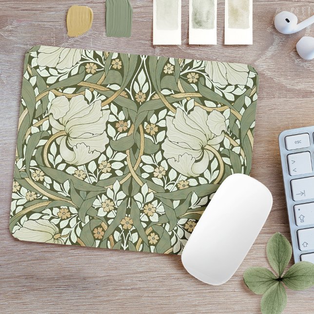 William Morris Pimpernel Vintage Pattern Mouse Pad (Creator Uploaded)
