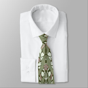 William Morris Pimpernel Vintage Pattern Neck Tie