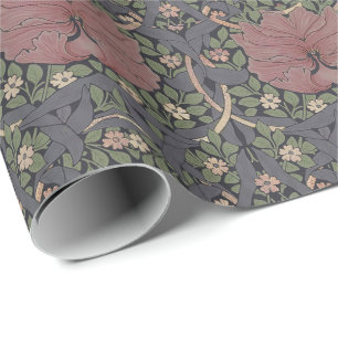 William Morris Pimpernel Vintage Pattern Wrapping Paper