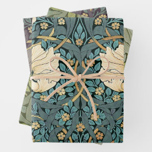 William Morris Pimpernel Vintage Pattern Wrapping  Paper Sheet