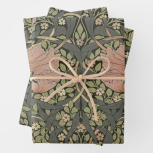 William Morris Pimpernel Vintage Pattern Wrapping  Wrapping Paper Sheet