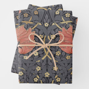 William Morris Pimpernel Vintage Pattern Wrapping  Wrapping Paper Sheet