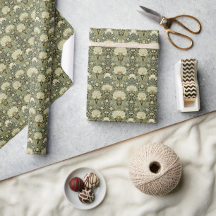 William Morris Pimpernel Vintage Pre-Raphaelite Wrapping Paper
