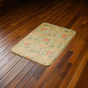 William * Morris Pink and Rose 1896 Yellow   Bath Mat