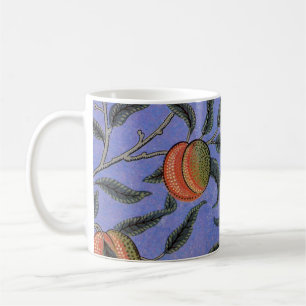 William Morris Pomegranate Blue Colourful Wallpape Coffee Mug