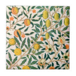 WILLIAM MORRIS "POMEGRANATE" CERAMIC TILE<br><div class="desc">WILLIAM MORRIS POMEGRANATE OR FRUIT DESIGN CERAMIC TILE</div>