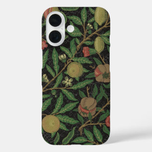 William Morris Pomegranate Classic Fruit iPhone 16 Case