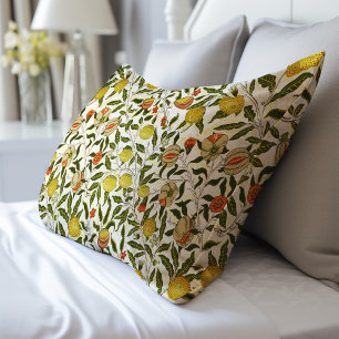 William Morris Pomegranate Lemons Vintage Pattern Pillowcase