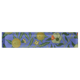 William Morris Pomegranate Wallpaper Nameplate