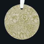 William Morris Poppy Classic Floral Green Ornament<br><div class="desc">William Morris Company's Poppy wallpaper, a design of poppy flowers and foliage in a beautiful green tone. Colour woodblock print on paper; Designed by Mary (May) Morris; Published by Morris & Co. 1885. Wallpaper Sheet from a Set of Ten Wallpaper Sheets. Original from the Minneapolis Institute of Art william morris...</div>