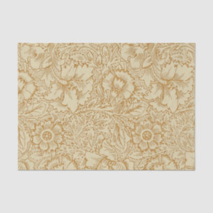 William Morris Poppy Floral Wallpaper Tissue Paper