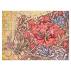 William Morris RED FLOWER Tissue Paper